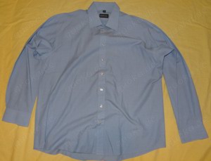 KKH Barisal Hemd Herrenhemd Gr.17 1 2 44 Langarm blau 60 Baumwolle 40Polyester wenig getragen einwan