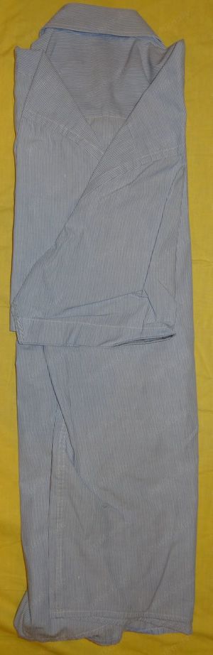 KKH Imperial Landhaus Hemd Trachtenhemd Herren Gr.43 Baumwolle Polyester hellgrau wenig getragen ein Bild 8