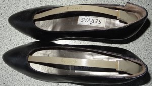 SK SERVAS Damenschuhe Pumps Gr. 6   36,5 Lederschuhe schwarz zu1 Fest getragen Schuhe Damen 