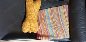Neuer Echtleder-Eiche- Schaukel-Sessel mit Hocker, Espressobraun, NP 269  Bild 2