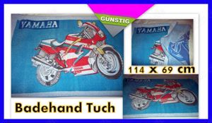 *Top*Badetuch mit YAMAHA Motiv Dusche Bad Gro ß Motorrad*