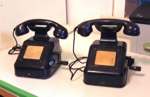 Nostalgie Telefonanlage aus den frühen 50ern