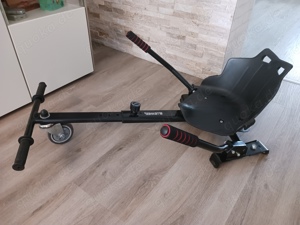 Sitzscooter HK200 Kart Sitz Erweiterung für 6, 5-10 Zoll Self Balance Scooter, Sitzaufsatz