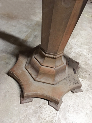 Eichentisch rund Antik