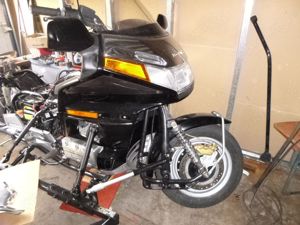 Honda gl 1500 Gespann  mit Doppelsitzer Beiwagen  Bild 4