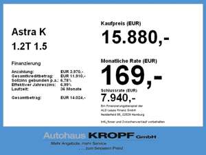 Opel Astra K 1.2T RückfahrK,Parkpilot,Lenkradheizung Bild 4