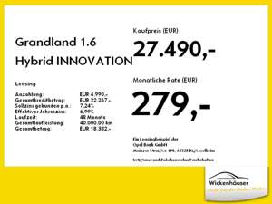 Opel Grandland 1.6 Hybrid INNOVATION Vollausstattung! Bild 4