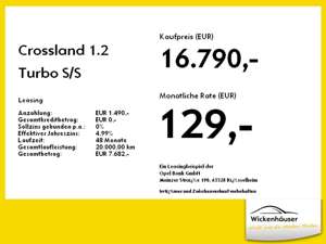 Opel Crossland 1.2 Turbo S/S Edition SpurH LED PDC Bild 4