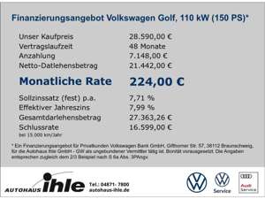 Volkswagen Golf VIII Life 1,5 TSI Move NAVI+ACC+AHK+KLIMAANLAGE Bild 2