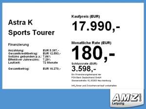 Opel Astra K Sports Tourer 1.4 Getriebe Automatik Bild 4