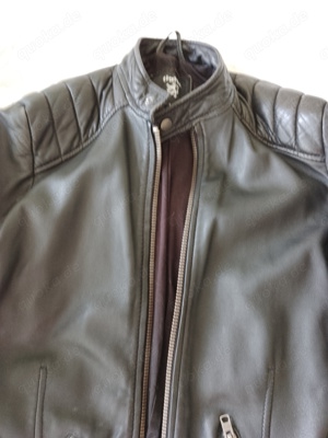 Lederjacke 