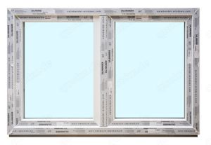 Kunststofffenster, neu auf Lager abholbar 150x100 cm 2-flg.