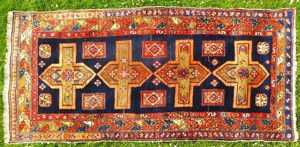 Orientteppich Kazak 19. Jh. 265x126 T116 