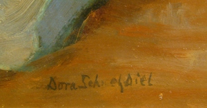 Gemälde Dora Schmetz-Diel 1892-1958. B005 Bild 2