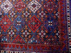 Orientteppich Sammlerteppich  Afschar antik T133 Bild 2