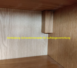 Wohnwand Eiche Echtholzfurnier, gebraucht Bild 5