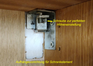 Wohnwand Eiche Echtholzfurnier, gebraucht Bild 6
