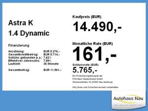 Opel Astra K 1.4 Dynamic *MATRIX LED* Sonderpreis Bild 5