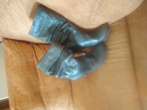 Stiefeletten vic matie echt Leder 36  grau neu 