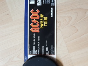 ACDC ticket "Golden Circle, Front of stage" Nürnberg 