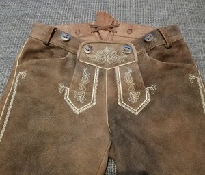 Trachten Lederhose kniebund Bild 2
