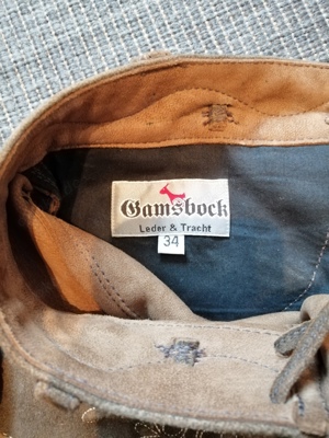 Trachten Lederhose kniebund Bild 7