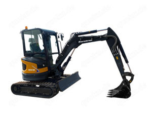 Minibagger Eurotrac HE26-SR, Yanmar Motor   2 x Proportionalsteuerung