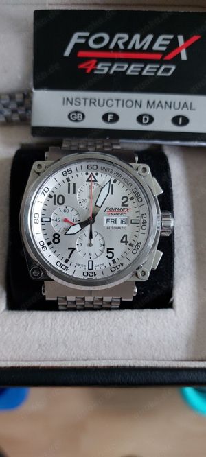 Formex 4 Speed AS1100 Automatik Chronograph Bild 10