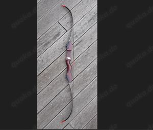 Bogen Recurve, Marke Ragim Black Flash 24  Carbon inkl. 7 Pfeilen