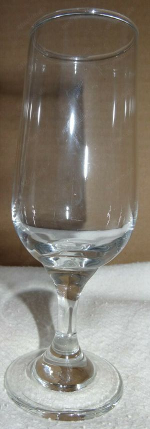 HK Trinkglas Snapsglas 2 Stück Stielglas 0,1l kaum benutzt einwandfrei erhalten Glas  Bild 9
