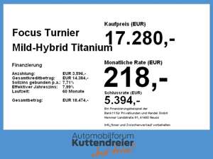 Ford Focus Turnier Mild-Hybrid Titanium Navi 2xPDC SH Bild 4