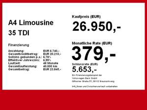 Audi A4 Limousine 35 TDI Business Navi+ HUD Kamera Bild 4