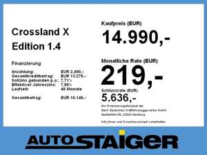 Opel Crossland X Edition Frontscheibenheizung PDC Bild 4