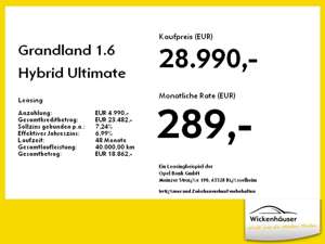 Opel Grandland 1.6 Hybrid Ultimate Voll-Ausstattung!! Bild 4
