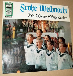 B LP DIE WIENER SÄNGERKNABEN Frohe Weihnachten Electrola SME 74 180 Stereo auch Mono Langspielplatte