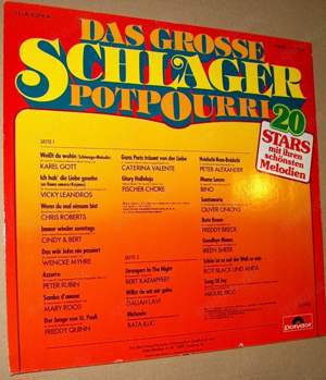 B LPS Das große Schlagerpotpourri 1955 - 1978 Polydor 91790 6 Club Edition  Langspielplatte Schallpl Bild 2