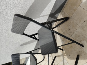 Gartentisch mit 4 Stühle  Bild 5
