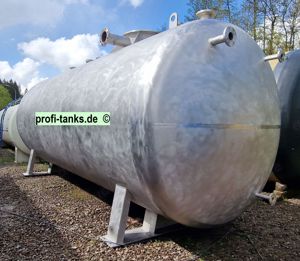 V22 gebrauchter 30.000 Liter V4A Edelstahltank Wassertank Chemietank Zisterne Molketank Rapsöltank