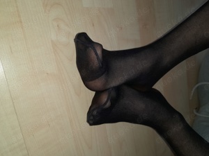 getragene Strümpfe Socken  Bild 3