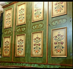 VOGLAUER LandhausSchlafzimmer handbemalt antik.Landhausstil Bild 4