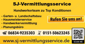 Biete Hausmeisterservice 