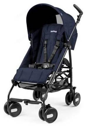 Kinderwagen, Buggy von Peg Perego Pliko Mini in der Farbe marineblau für 120    .