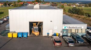 Trapezblech-Blechdach-Carport T18 T35 Kostenfreie Lieferung Bild 4