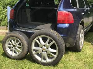 Original Porsche Cayenne Turbo S Alufelgen 20 Zoll Pirelli Winterreifen