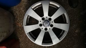 7 Alufelgen 7x16 ET 43 original Mercedes C 204 selbes Design