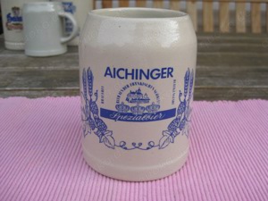 Bierkrug 0,25l Bayern Oberfranken Aichinger Brauerei Heiligenstadt