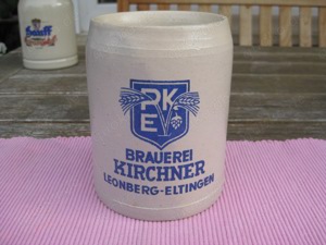 Bierkrug 0,5l Baden-Württemberg, Brauerei Krchner Leonberg-Eltingen