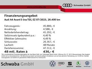 Audi A4 S line 40TDI qu. LED*VIRTUAL*AHK*8-fach Bild 2