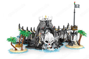 Reobrix Piratenbucht 66012 2960 Teile, The Pirate Bay, 100% Lego kompatibel