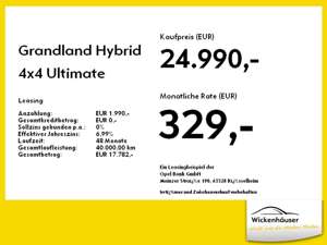 Opel Grandland Hybrid 4x4 Ultimate VOLLAUSSTATTUNG Bild 4